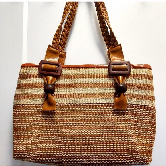Sezane style woven tote - Picture 9 of 12
